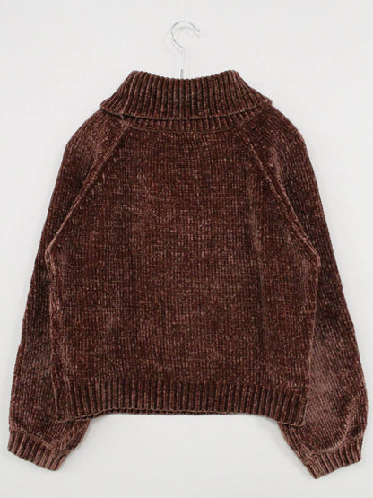 MAJESTIC LEGON/マジェスティックレゴン/ニット/セーター/トップス/ブラウン/M