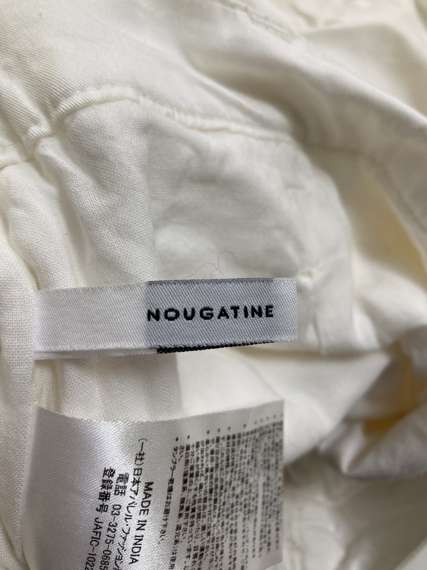 nougatine/その他パンツ/パンツ/ホワイト/M