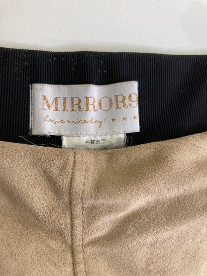 MIRROR9/スウェットパンツ/パンツ/ベージュ