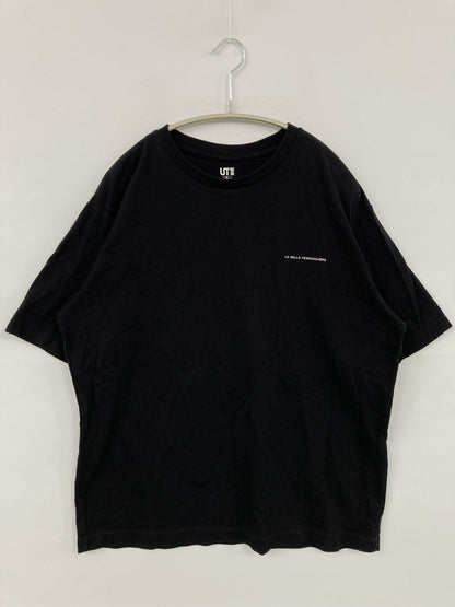 UNIQLO/ユニクロ/Tシャツ/カットソー/トップス/ブラック/LX