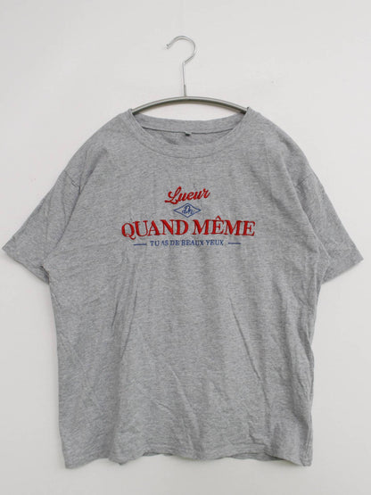 CLOSSHI/クロッシー/Tシャツ/カットソー/トップス/グレー/M