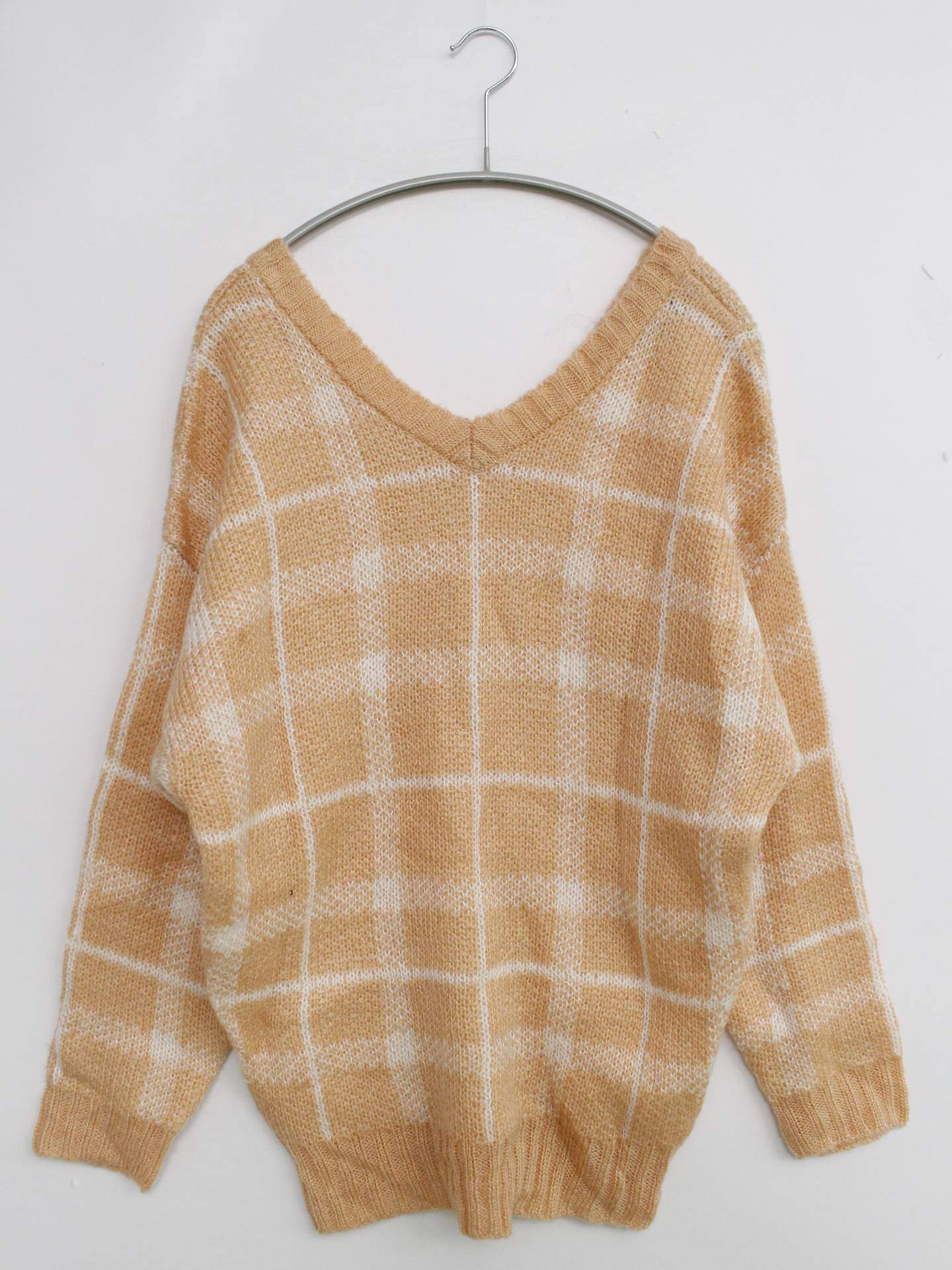 CECIL McBEE/ニット/セーター/トップス/オレンジ/M