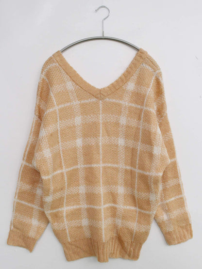 CECIL McBEE/ニット/セーター/トップス/オレンジ/M