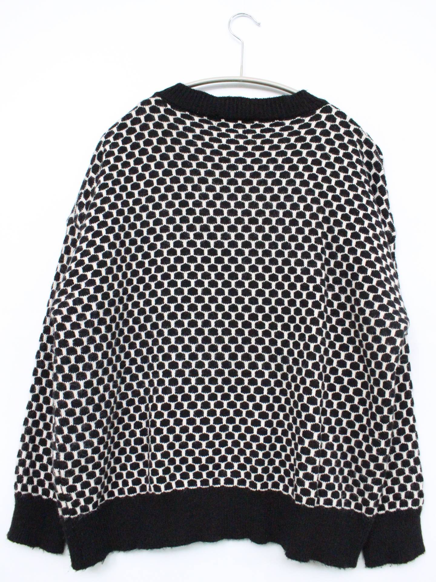 sakishima/サキシマ/ニット/セーター/トップス/ブラック