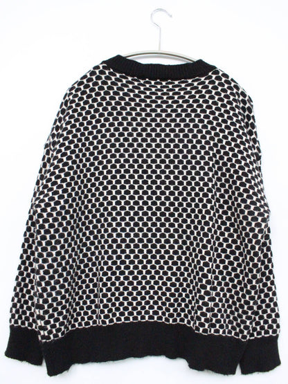 sakishima/サキシマ/ニット/セーター/トップス/ブラック