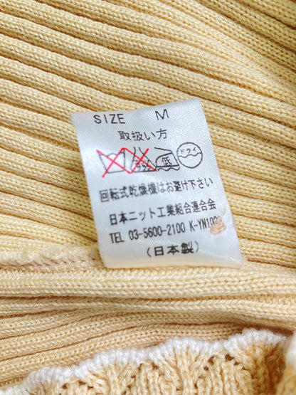 HARMONICA/ハーモニカ/ニット/セーター/トップス/アイボリー/M