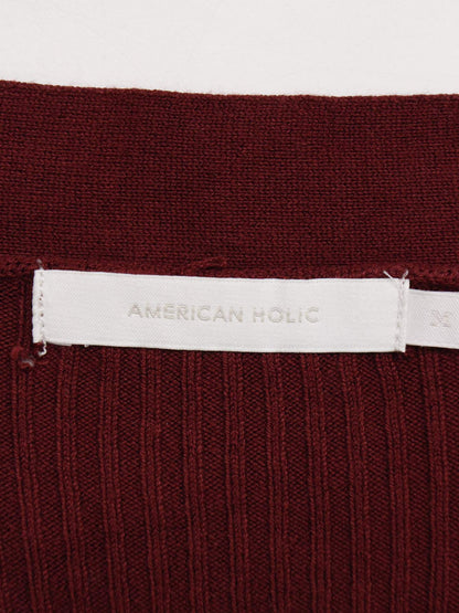 AMERICAN HOLIC/アメリカンホリック/カーディガン/ボレロ/トップス/レッド/X