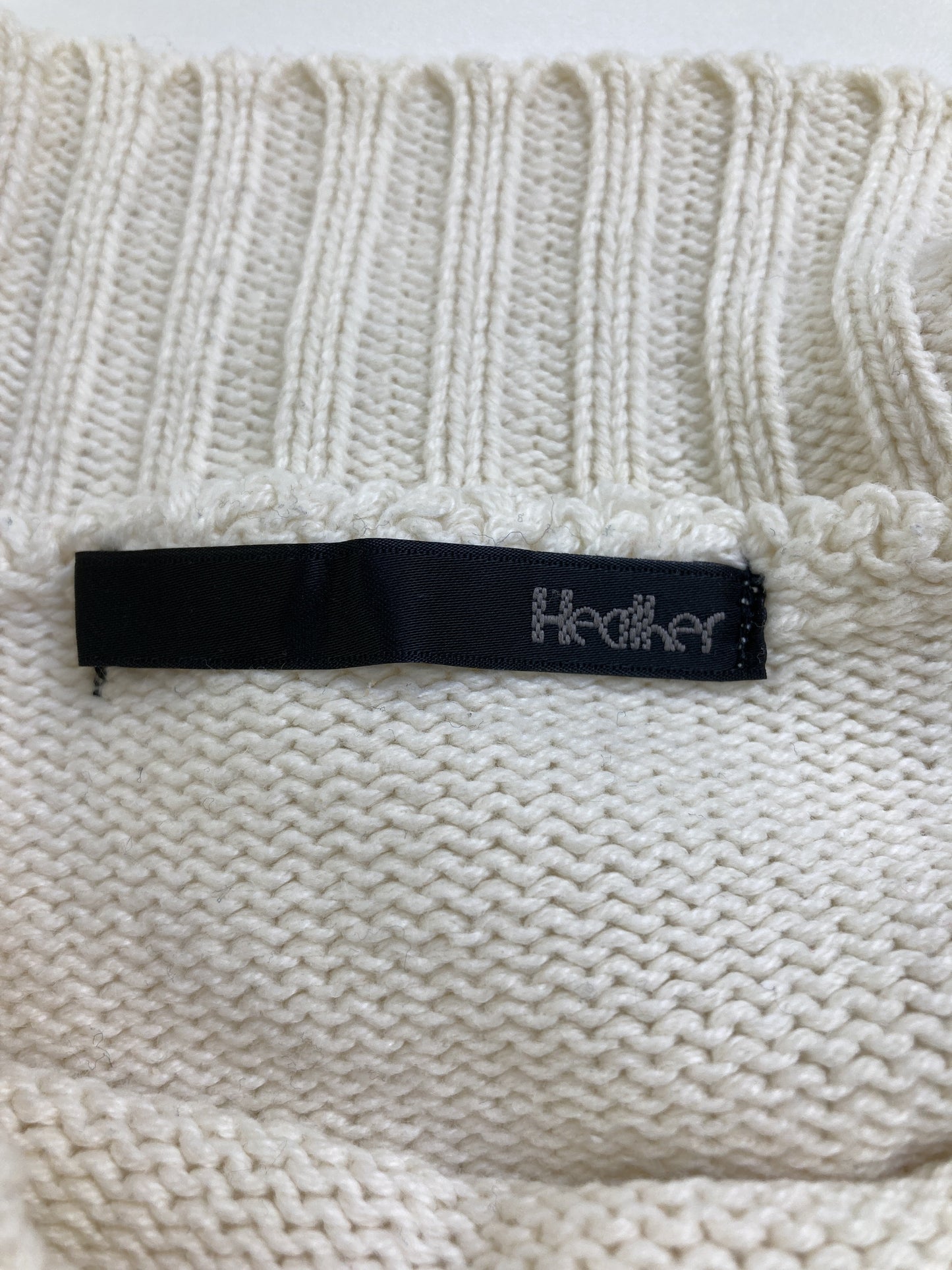 Heather/ヘザー/ニット/セーター/トップス/ホワイト/F