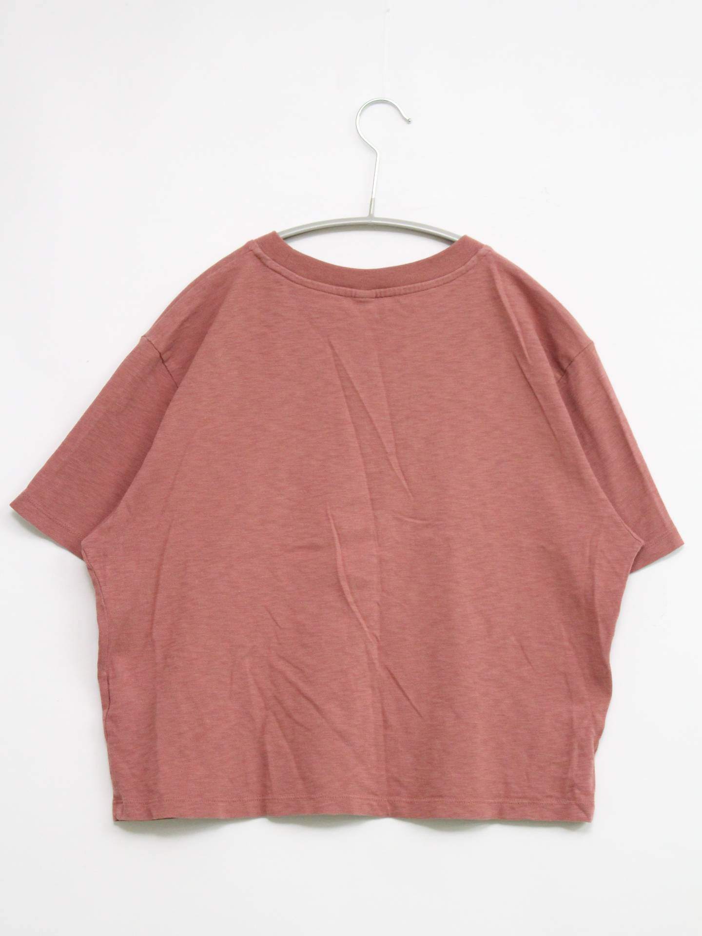 UNIQLO/ユニクロ/Tシャツ/カットソー/トップス/ピンク/M