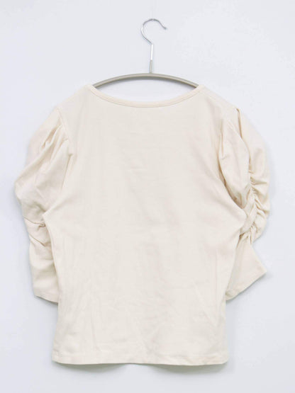 Discoat/ディスコート/Tシャツ/カットソー/トップス/アイボリー/F
