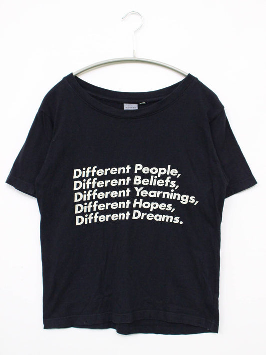 MOUSSY/Tシャツ/カットソー/トップス/ブラック/F