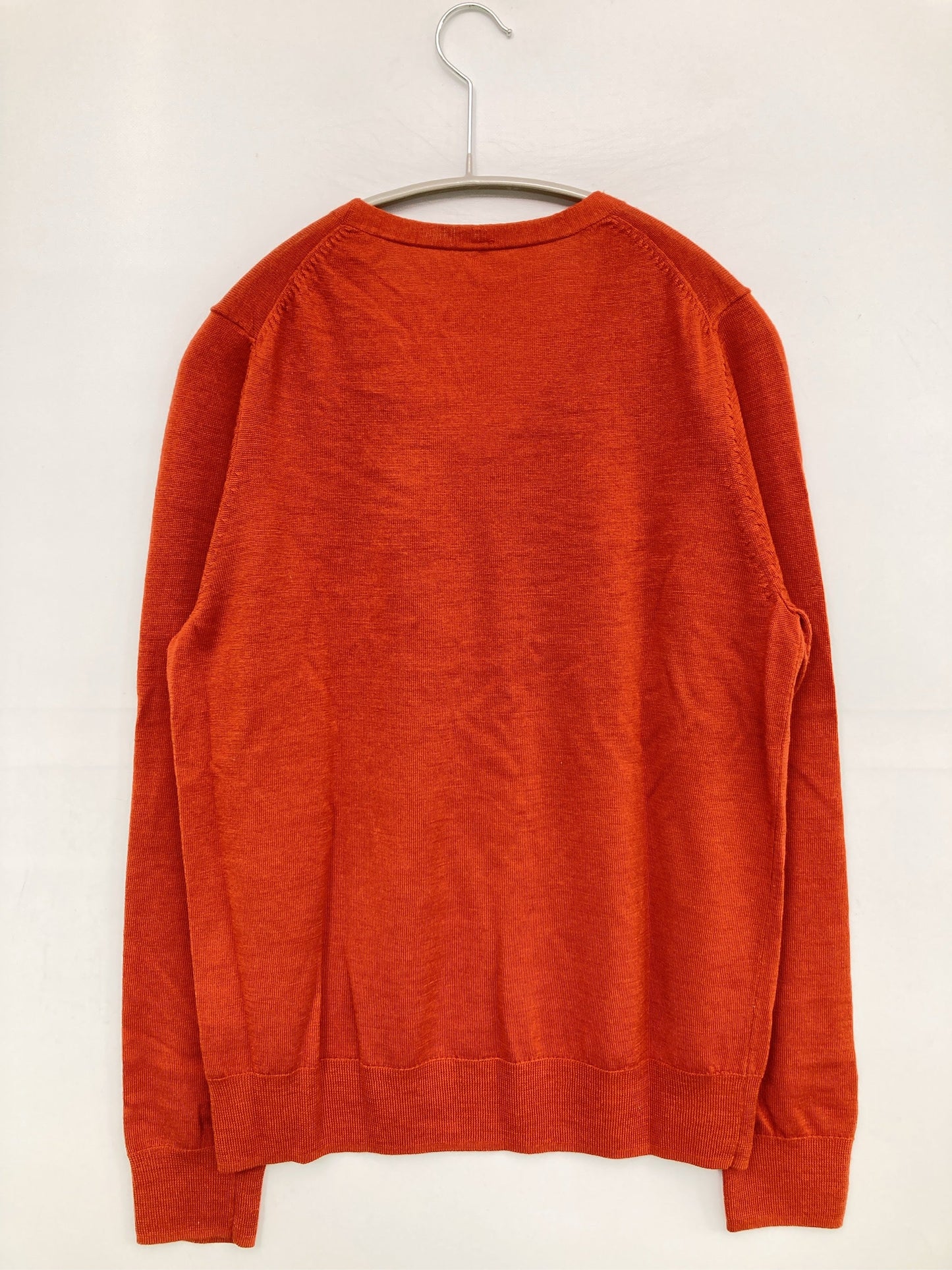 無印良品/ムジルシリョウヒン/ニット/セーター/トップス/オレンジ/L
