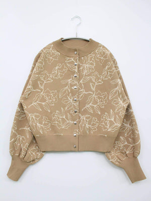 Vis/ビス/カーディガン/ボレロ/トップス/ブラウン/F