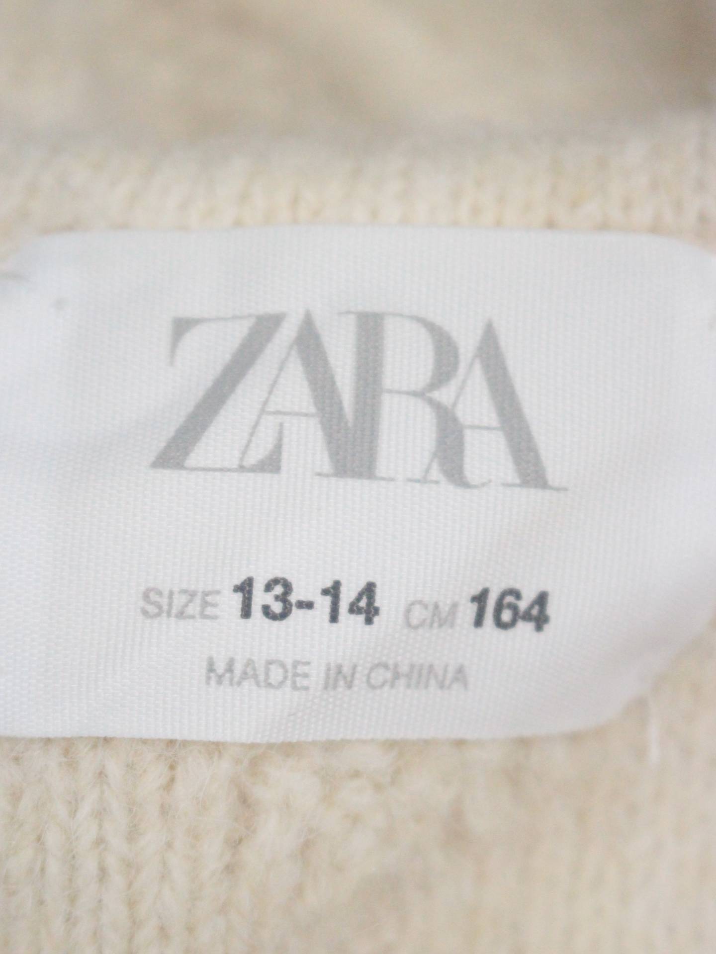 ZARA/ザラ/タンクトップ/トップス/アイボリー/13-14