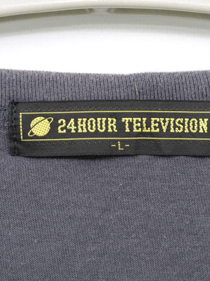 24 HOUR TELEVISION/Tシャツ/カットソー/トップス/グレー/L