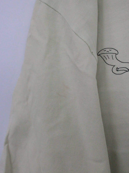 WAIT & SLEEP/Tシャツ/カットソー/トップス/アイボリー/L