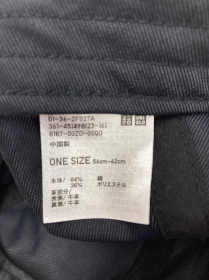 UNIQLO/ユニクロ/キャップ/帽子/ブラック/ONE SIZE