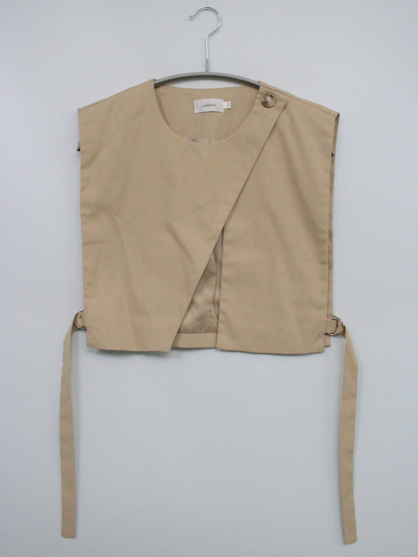 callautia/カラウティア/ベスト/トップス/ベージュ/M