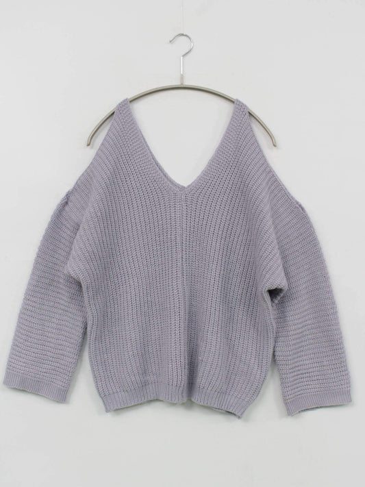 non-hedge/ニット/セーター/トップス/スカイブルー