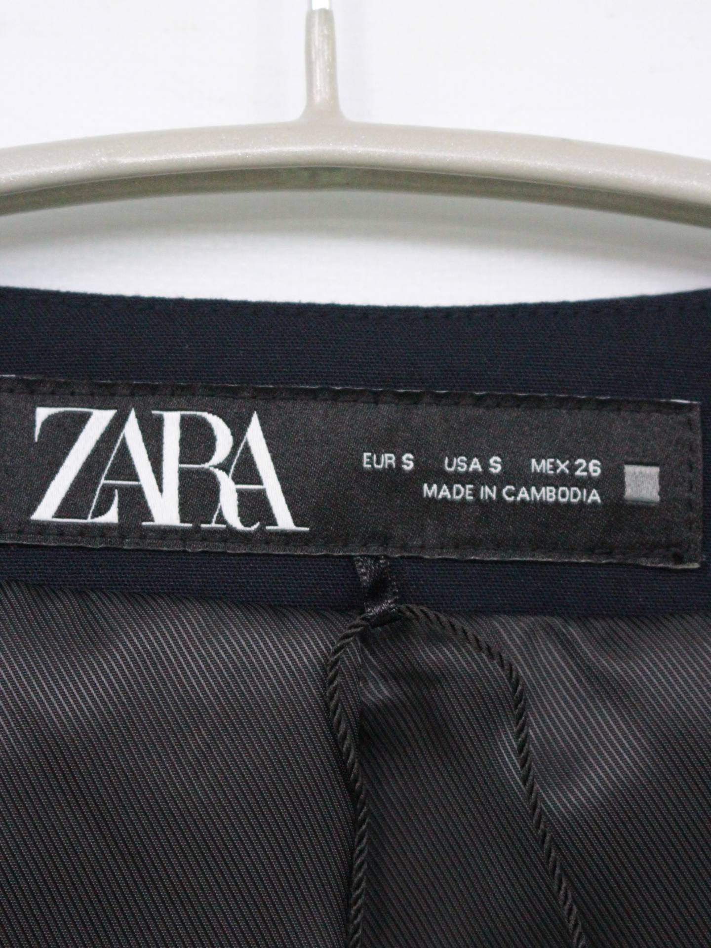 ZARA/ザラ/ベスト/トップス/ブラック/S