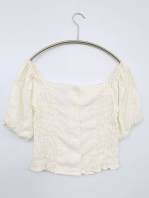 jouetie/ジュエティ/シャツ/ブラウス/トップス/アイボリー/M