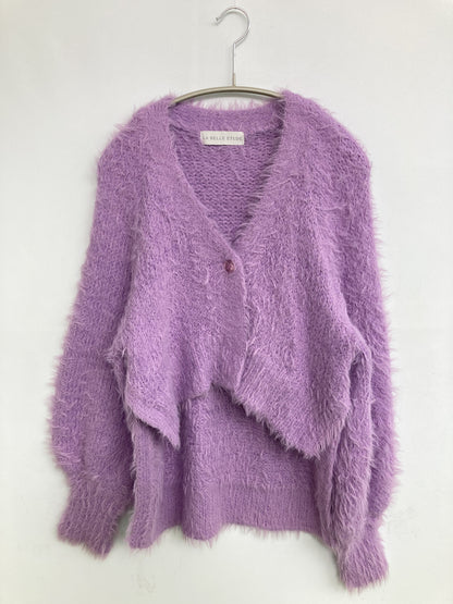 LA BELLE ETUDE/ラベルエチュード/カーディガン/ボレロ/トップス/パープル/FREE