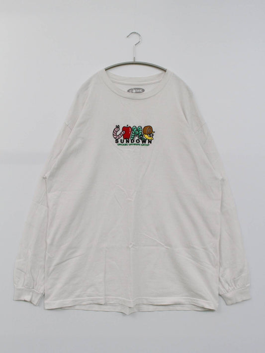 COME SUNDOWN/Tシャツ/カットソー/トップス/ホワイト/XL