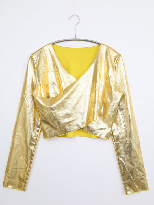 その他トップス/トップス/ゴールド/XL