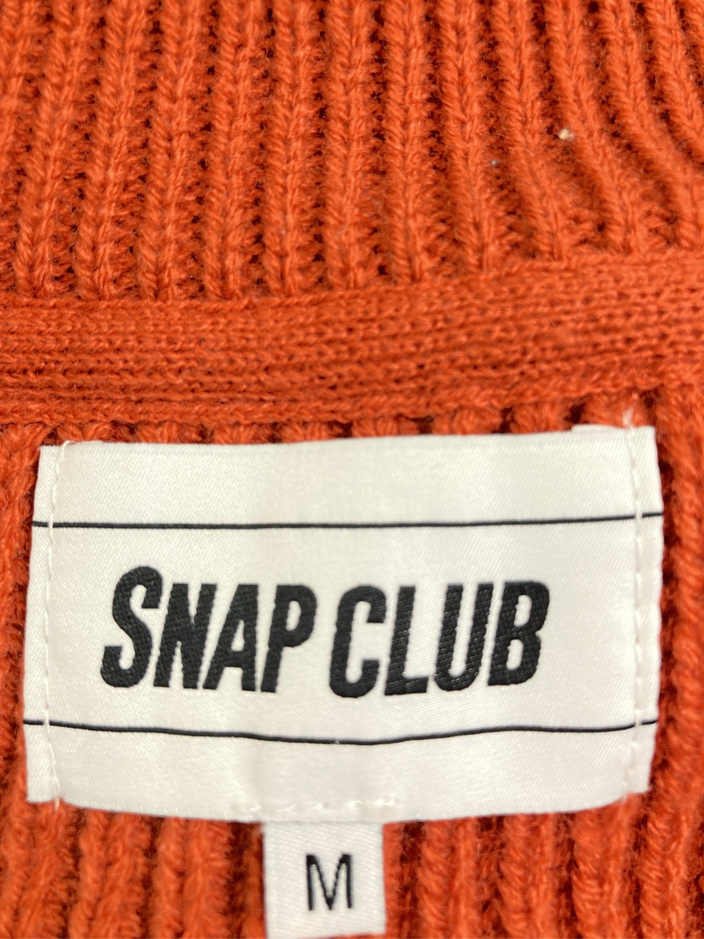 SNAP CLUB/スナップクラブ/カーディガン/ボレロ/トップス/オレンジ/M