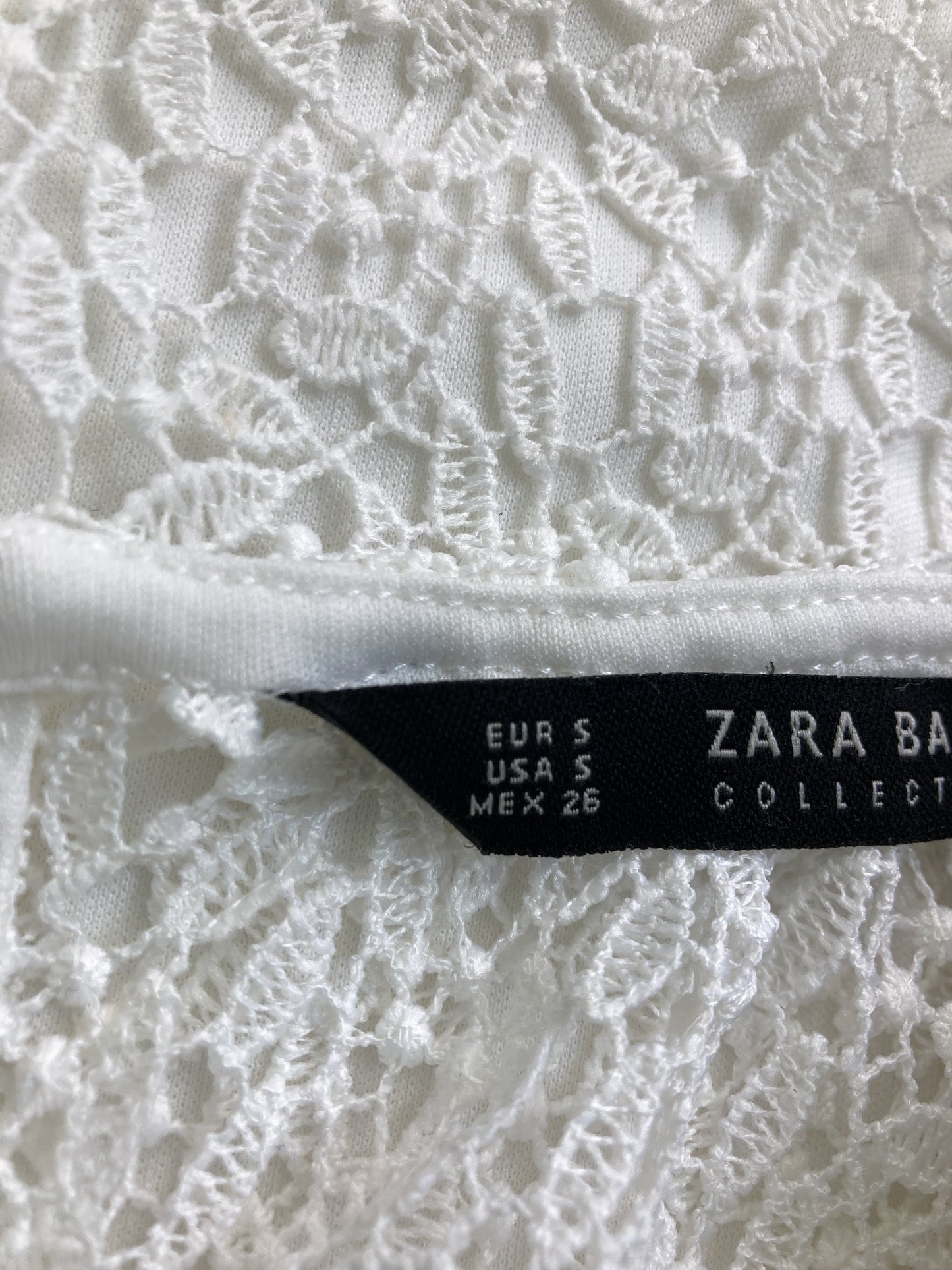 ZARA/ザラ/ワンピース/ワンピース/ドレス/ホワイト/M
