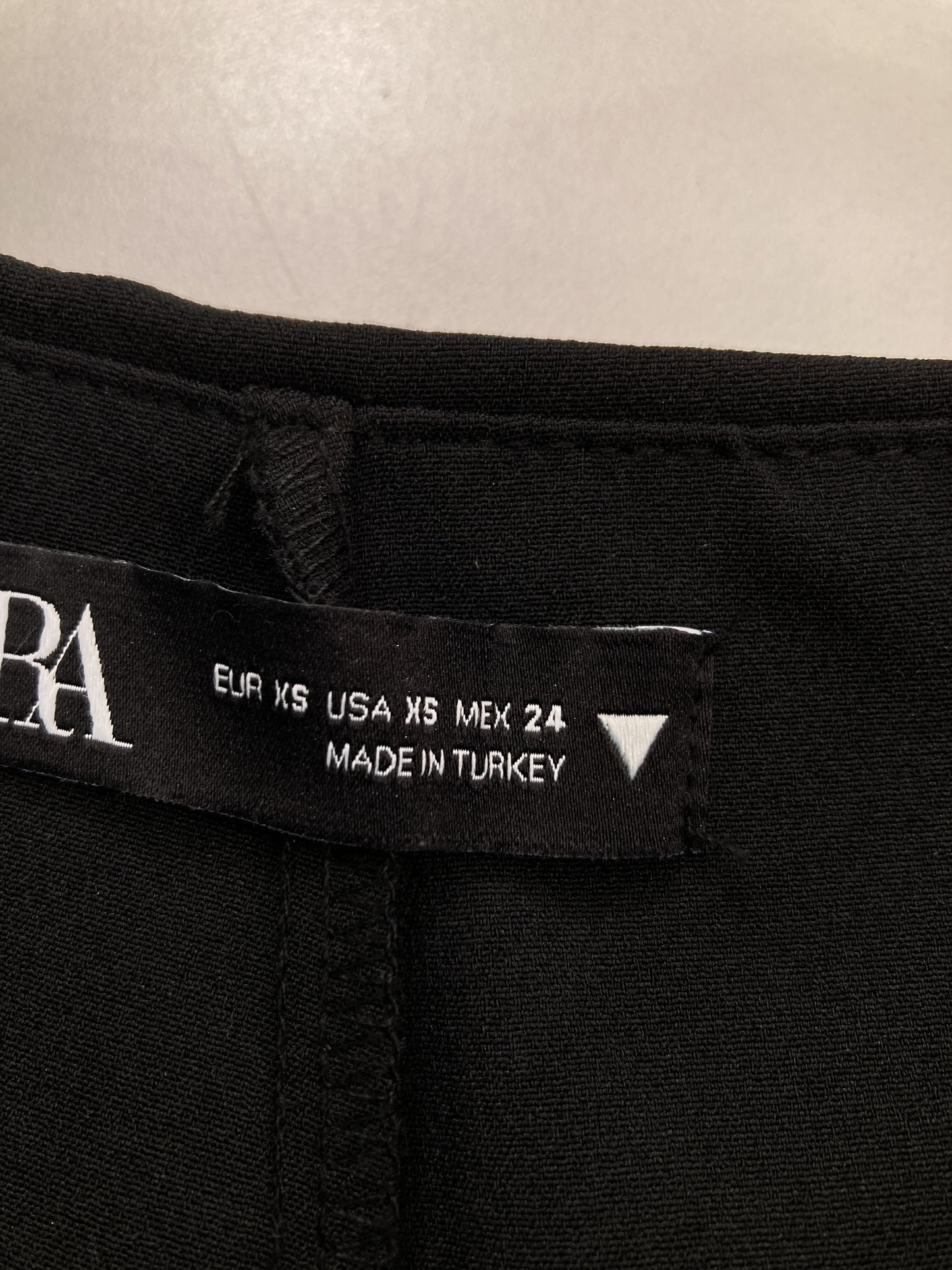 ZARA/ザラ/ショート/ミニスカート/スカート/ブラック/EUR XS/USA XS/MEX 24