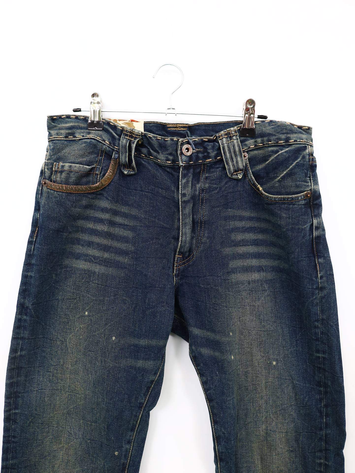 cariner/デニムパンツ/パンツ/ブルー