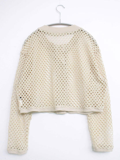 menidiom/カーディガン/ボレロ/トップス/ベージュ