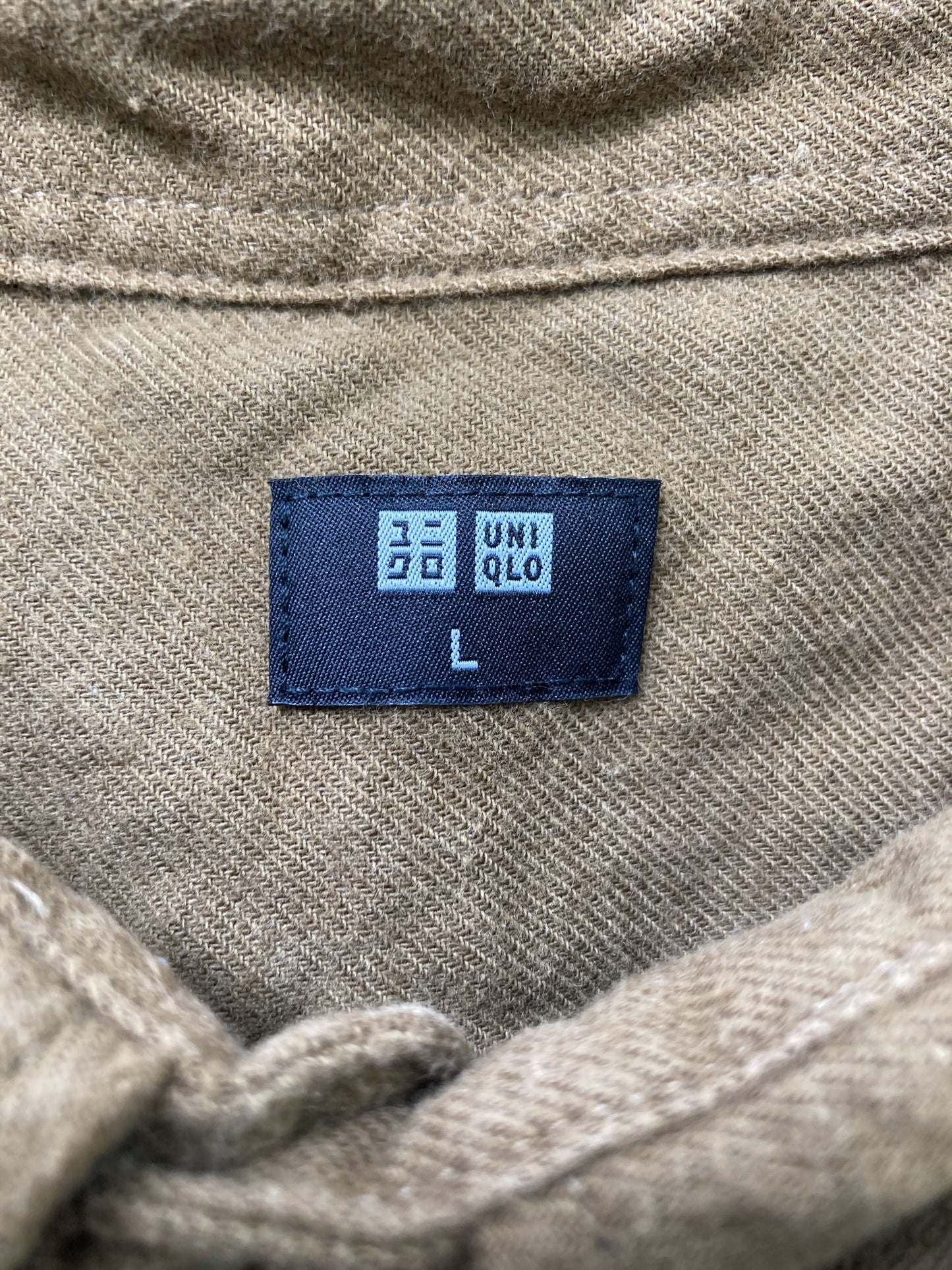 UNIQLO/ユニクロ/シャツ/ブラウス/トップス/ブラウン/L