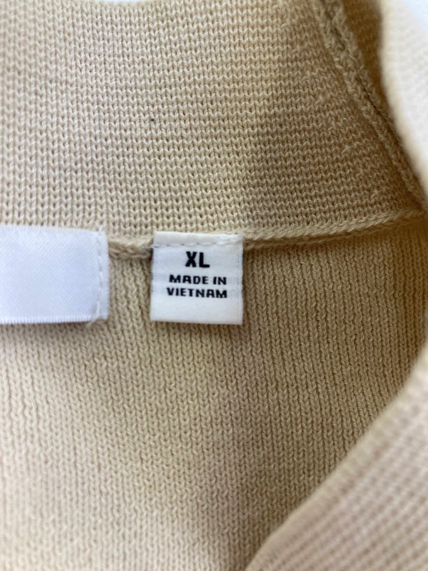 UNIQLO U/ユニクロユー/カーディガン/ボレロ/トップス/ベージュ/XL