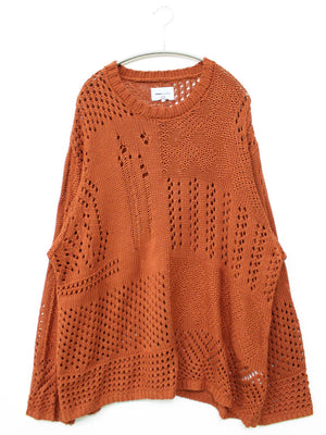 EMMA CLOTHES/エマクローズ/ニット/セーター/トップス/ブラウン/L