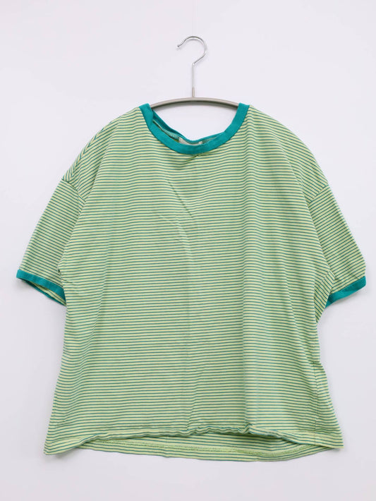 apres jour mignon/Tシャツ/カットソー/トップス/ライトグリーン/LL