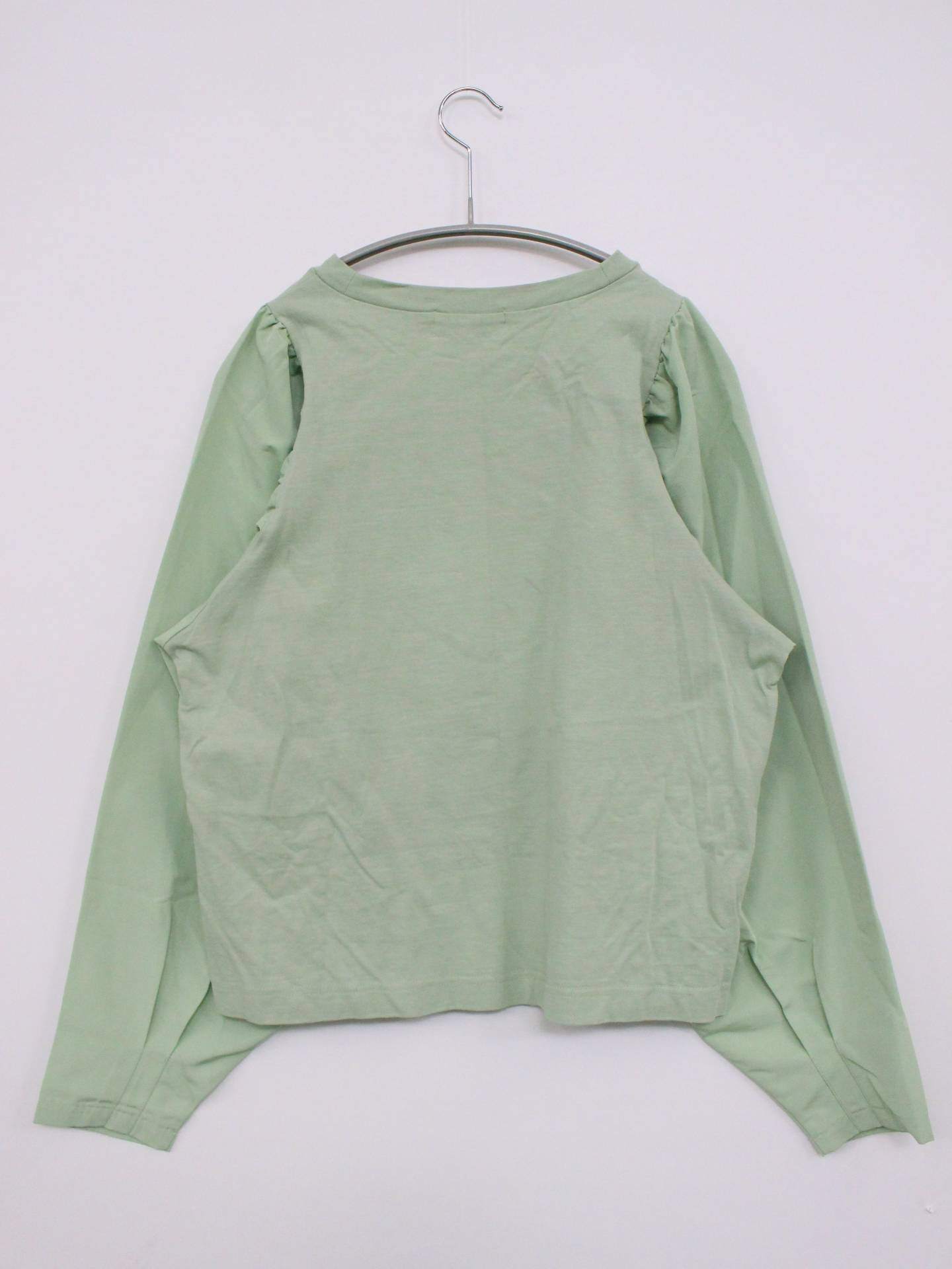 AZUL/Tシャツ/カットソー/トップス/ライトグリーン/M