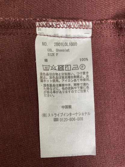 E hyphen world gallery peace/イーハイフンワールドギャラリーピース/ジャンパースカート/ワンピース/ドレス/ブラウン/F