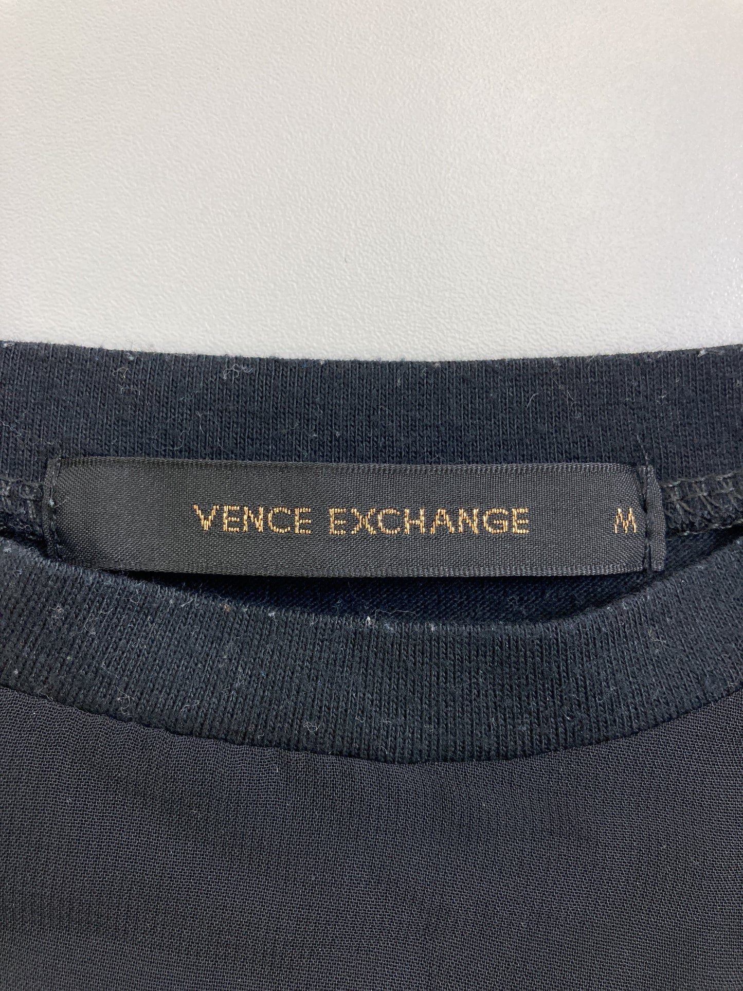 VENCE EXCHANGE/Tシャツ/カットソー/トップス/ブラック/M