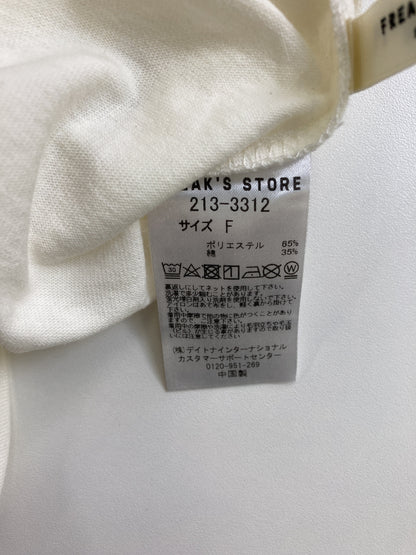 FREAK'S STORE/フリークスストア/Tシャツ/カットソー/トップス/ホワイト/F