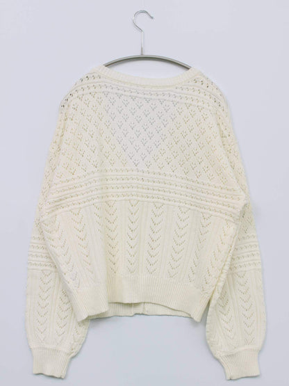 OLIVE des OLIVE/オリーブデオリーブ/ニット/セーター/トップス/ホワイト/F