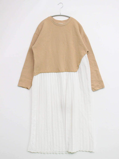 ZARA/ザラ/ワンピース/ワンピース/ドレス/ベージュ/S