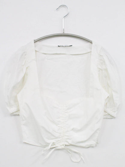 ZARA/ザラ/シャツ/ブラウス/トップス/ホワイト/M