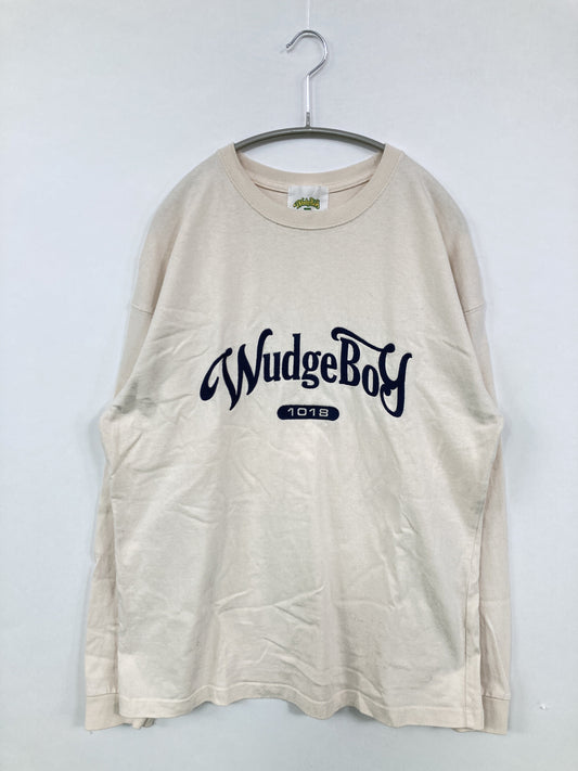 Wudge Boy/ワッジボーイ/Tシャツ/カットソー/トップス/アイボリー/L