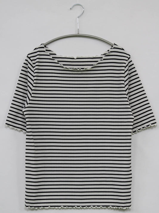 ViS/Tシャツ/カットソー/トップス/ホワイト/F