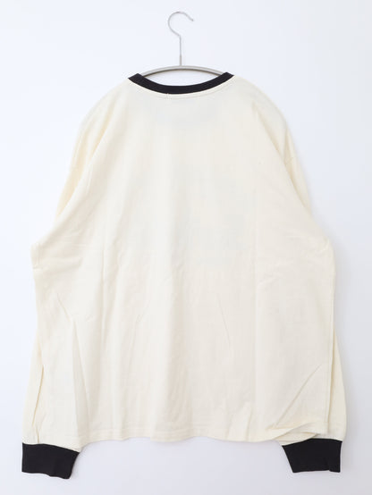MONO-MART/モノマート/Tシャツ/カットソー/トップス/アイボリー/M