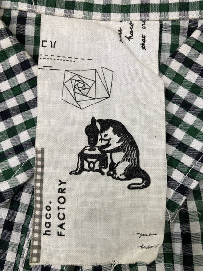 haco.FACTORY/シャツワンピース/ワンピース/ドレス/ブラック/LL