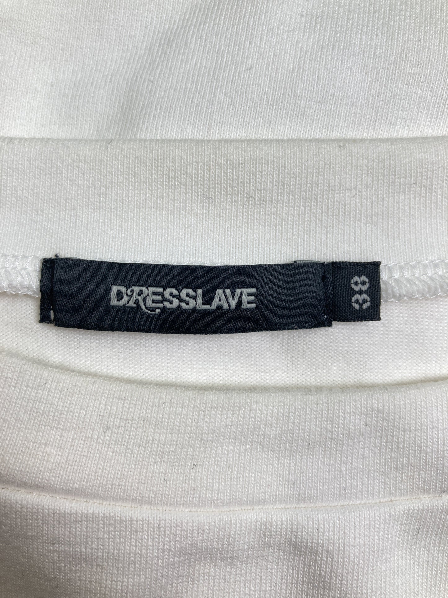 DRESSLAVE/ドレスレイブ/Tシャツ/カットソー/トップス/ホワイト/38