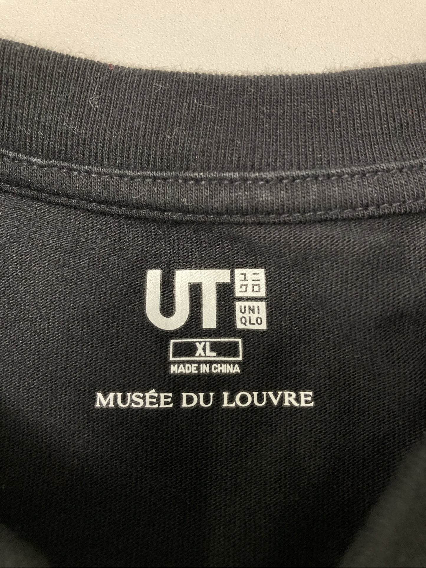 UNIQLO/ユニクロ/Tシャツ/カットソー/トップス/ブラック/LX
